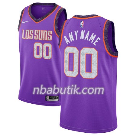 NBA Mænd Trøje Phoenix Suns Custom 2018-19 Nike City Edition Lilla Swingman NBA Mænd Trøje Phoenix Suns Custom 2018-19 Nike City Edition Lilla Swingman